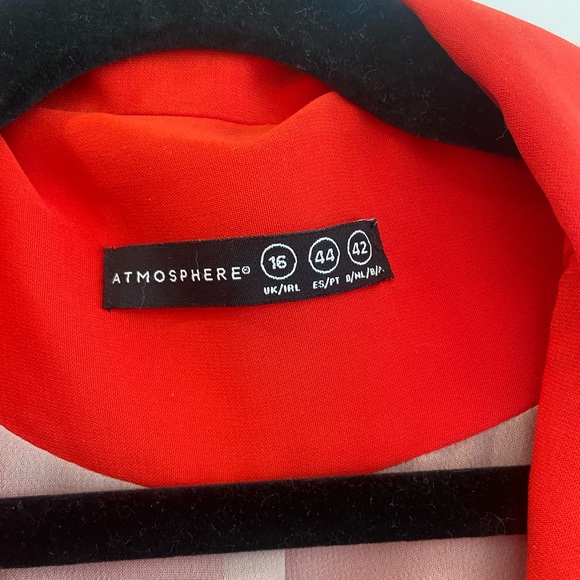 Tangerine/ orange blazer - Picture 4 of 4